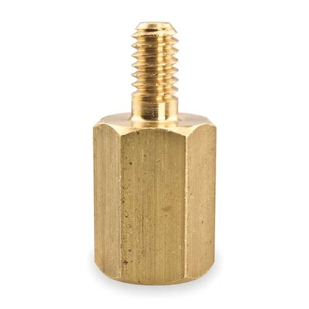 Watts Adaptor, 5/16-18 x 1/4-20, Brass AD 12