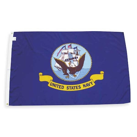Annin Flagmakers Navy Flag, 3x5 Ft 439030