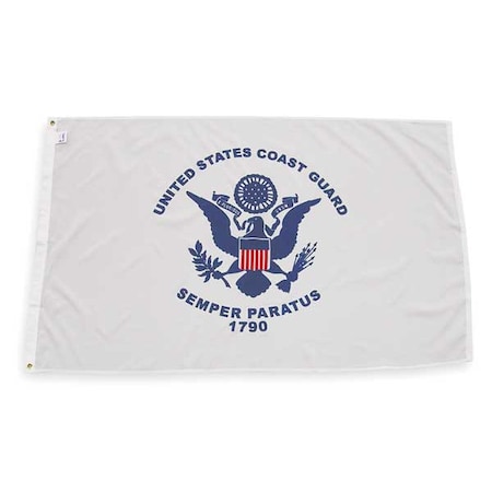 Annin Flagmakers US Coast Guard Flag, 3x5 Ft 439040