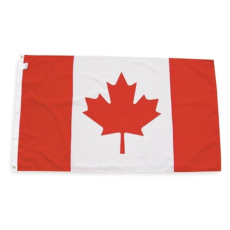 Annin Flagmakers Canada Flag, 3x5 Ft, Nylon 191337