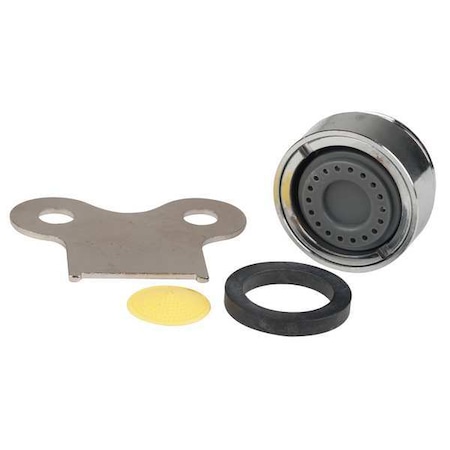 American Standard 0.5 gpm Outlet, 15/16" Thread Size, Polished Chrome, Brass 066508-0020A