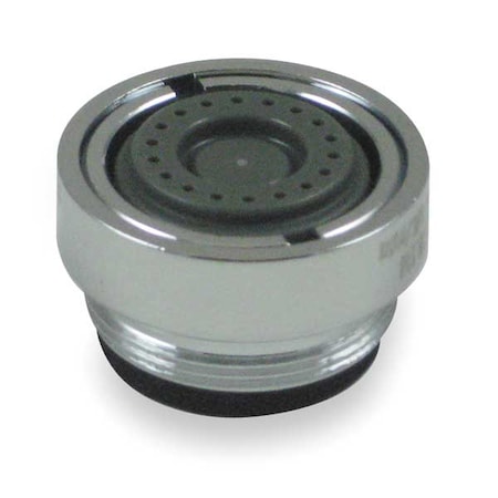 American Standard 0.5 gpm Outlet, 55/64" Thread Size, Polished Chrome, Metal 066074-0020A