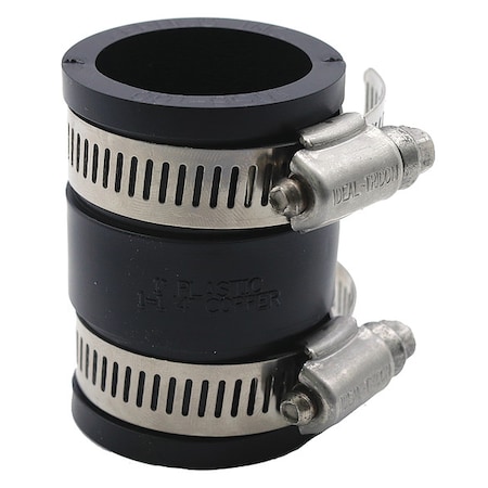 Fernco Flexible Coupling, For Pipe Size 1" x 1" 1056-100