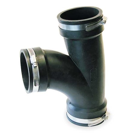 Fernco Flexible Tee, For Pipe Size 3" QT-300