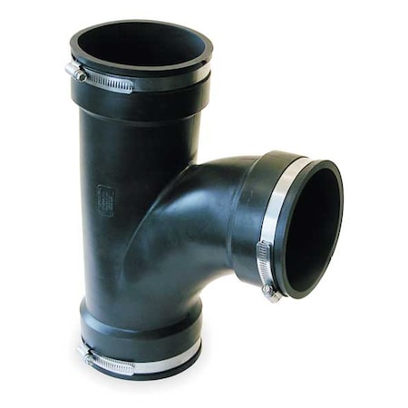 Fernco Flexible Tee, For Pipe Size 4" QT-400