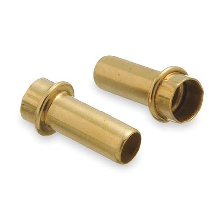 Weatherhead Tube Insert, 3/4 in, Brass, PK10 1484X12