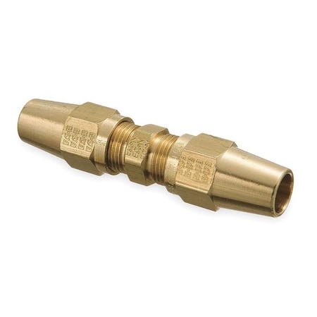 Weatherhead Strt, Brass, Comp. 1/4 in, Comp. 3/8 in 1362X4