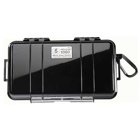 Pelican Black Micro Case, 9.88"L x 5.59"W x 2.63"D 1060S