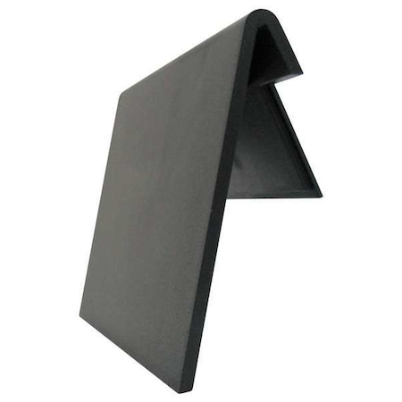 Quantum Storage Systems Black Plastic Label Holder, 4 in L, 2 1/4 in W ELH445