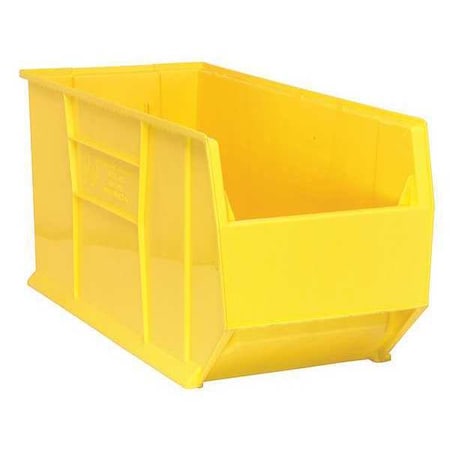 Quantum Storage Systems Storage Bin, Polypropylene, Yellow, 17 1/2 in H, 16 1/2 in W, 35 7/8 in L QUS993YL