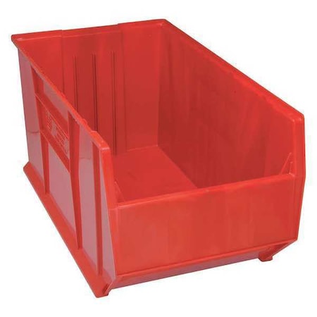 Quantum Storage Systems Storage Bin, Polypropylene, Red, 17 1/2 in H, 19 7/8 in W, 35 7/8 in L QUS995RD