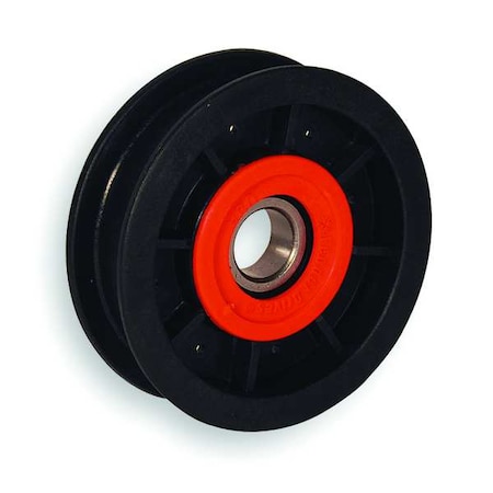 Fenner Drives V-Belt Idler Pulley, 5/8 In Flat Belt FA3501