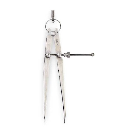 Starrett Spring Divider, 8 In, Solid 83A-8