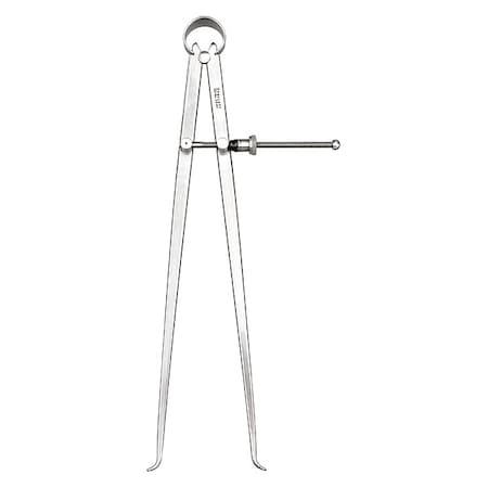 Starrett Inside Spring Caliper, 12 In, Spring 73B-12