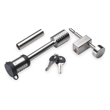 Master Lock Receiver/Coupler Lock Set, 1/2 and 5/8 In 1481DAT