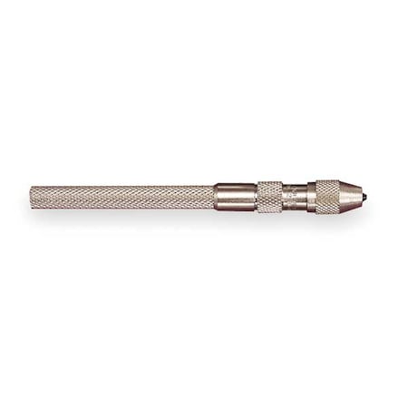 Starrett Pin Vise, 0.025-0.075 In, Tapered Collet 240B