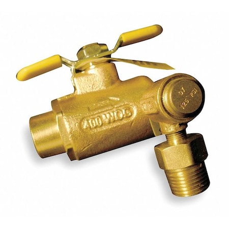 Apollo Valves 3/4" Sweat Bronze Thermal Expansion Ball Valve Inline 78307RV