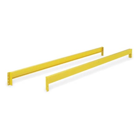 Steel King Channel Beam, 4 in H, 96 in W, 3 in D, Yellow CB7XH400096BP52-40YW-2PK