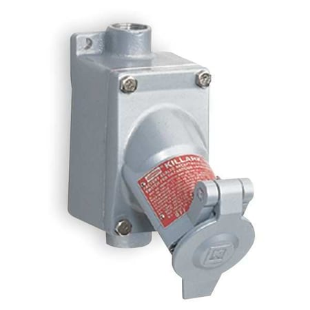 Hubbell Killark 3W 2P 20A Hazardous Location Receptacle 120 VAC 5-20 UGR4-20231