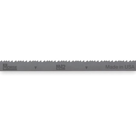 Morse Band Saw Blade, 21 ft. 6" L, 1-1/2" W, 2/3 TPI, Bi-Metal, 0.050" Thick ZWEN635C23M42PR-21' 6"