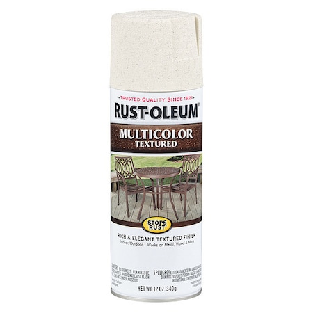Rust-Oleum Textured Spray Paint, Caribbean Sand, Textured, 12 oz