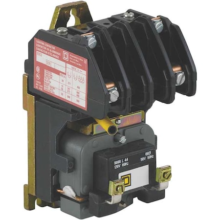 Square D 277VAC Electrically Held Lighting Contactor 2P 30A 8903LO20V04