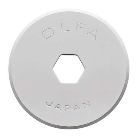 Olfa Rotary Straight Blade, 18mm W, PK2 RB18-2