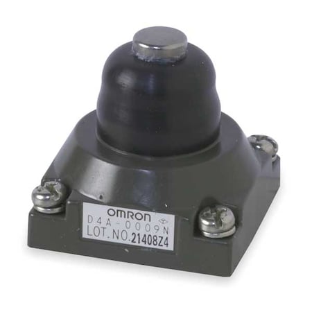 Omron Limit Switch Head, Plunger, Top, Standard D4A0009N