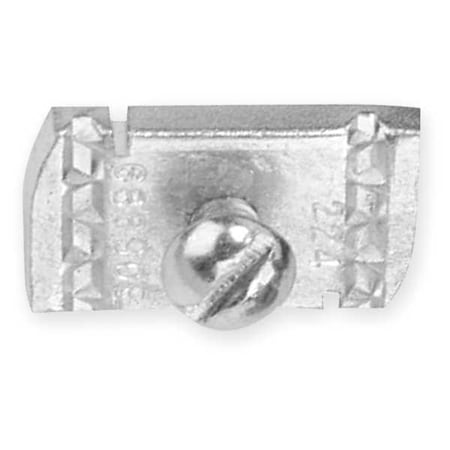 Pbc Linear End Stop, 1.375 In L, 0.750 W, 0.242 H PAC2246