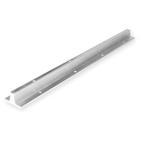 PBC LINEAR Support Rail, Aluminum, 0.500 In D, 24 In SR08PD-024.000