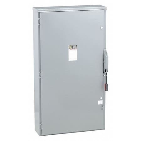 Square D Fusible, Safety Switch, Heavy Duty, 600 V, 3PST H366NR