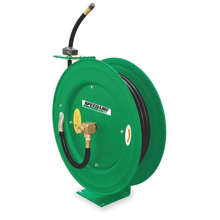 SPEEDAIRE Spring Return Hose Reel, 1/2 in Hose Dia., 50 ft Length, 300 psi 2CUA9