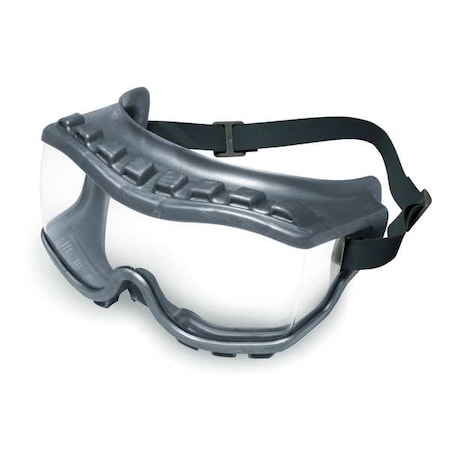 Uvex Safety Goggles, Clear Lens, Anti-Fog, Indirect Vented, Neoprene Strap, UVEX Strategy Series S3810
