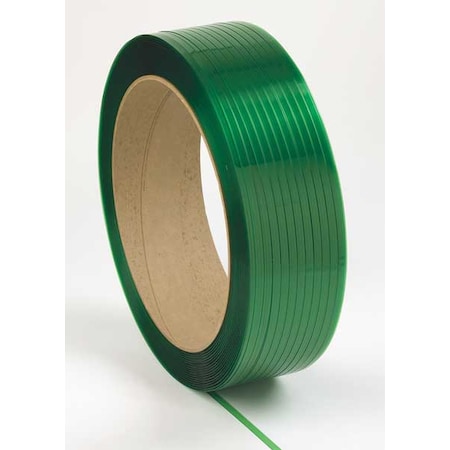 Zoro Select Strapping, Polyester, Smooth, 5800 ft. L 2CXK6