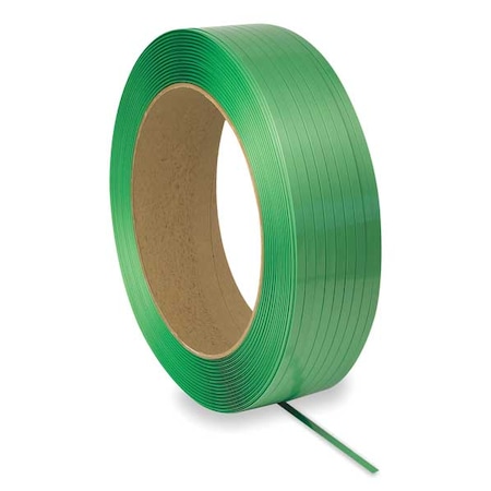 ZORO SELECT Strapping, Polyester, Smooth, 4000 ft. L 2CXL2