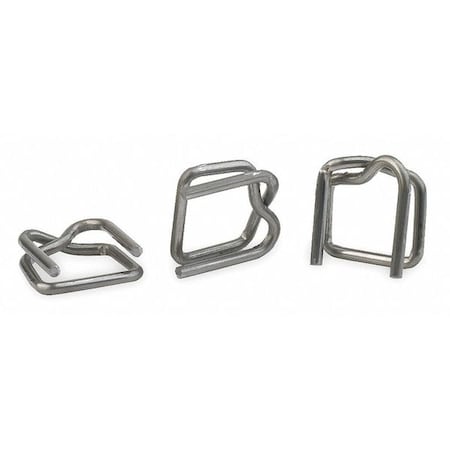 ZORO SELECT Strapping Buckle, 1/2 In., PK1000 2CXP1