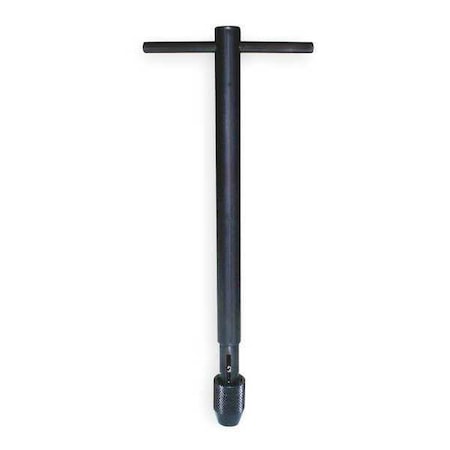 Zoro Select T Handle Tap Wrench, Fixed, 1/16 to 1/4 In 2CYT2