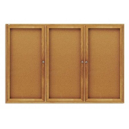 Quartet Enclosed Bulletin Board, 48" x 72" 367