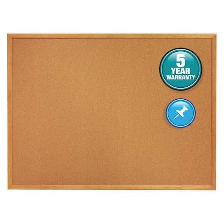 Quartet Cork Bulletin Board 24"H x 36"W 303GGS