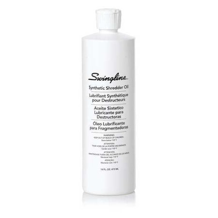 Swingline Gbc Shredder Oil, 16 oz, Bottle, Synthetic, Brown 1760049A