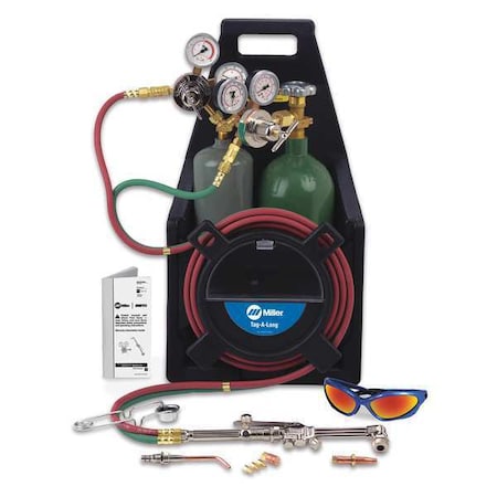 Smith Equipment Refrigeration And A/C Outfit, Versa-Torch Series, Acetylene, Welds Up To 1/8 in AC309 VT-4T