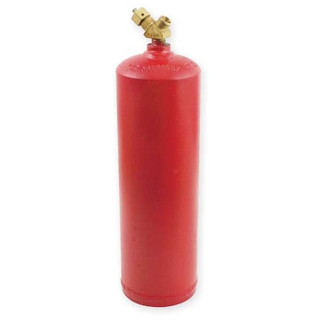 Uniweld Empty Fuel Cylinder, Acetylene, 10 Cu Ft MC