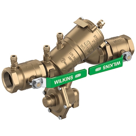 Wilkins Backflow Preventer, 2 in, FNPT 2-975XL3