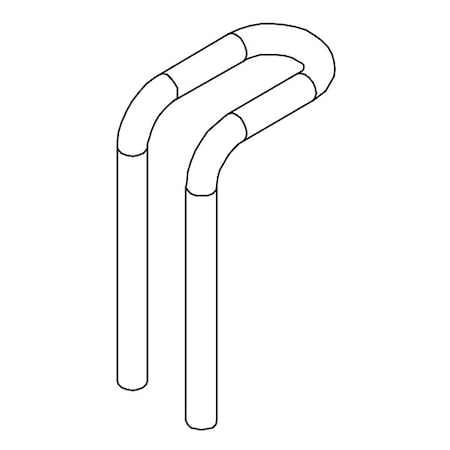 Anderson Power Products Retaining Clip, Silver 2-8675P1