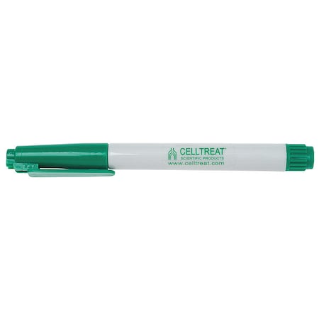 Celltreat Tube Marker Porous Point, Green PK5 229405