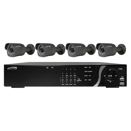 Speco Technologies Network Video Recorder Kit, Economy, 1 TB ZIPL4B1