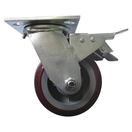 Dayton Swivel Caster, Brake MH29PH1504G