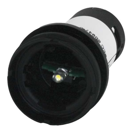 Eaton Raised Indicator Light, White, 24VAC/DC C22-L-XW-24