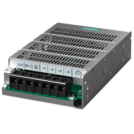 Siemens Dc Power Supply, 85 to 264 V AC, 24V DC, 100W, 4.1, Wall 6EP13321LD10