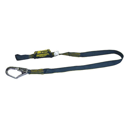 Honeywell Miller Honeywell Miller Arc Flash Rated Shock Absorbing Lanyard, 6 ft. Length, Web Loop, Kevlar(R) 933K-Z7/6FTBK